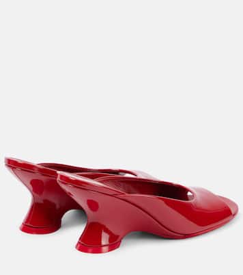 Mules in vernice con zeppa | Dries Van Noten
