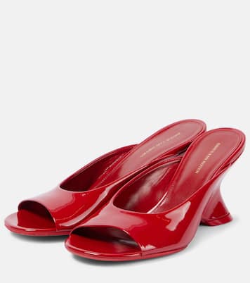 Mules in vernice con zeppa | Dries Van Noten