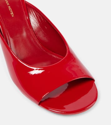 Mules in vernice con zeppa | Dries Van Noten
