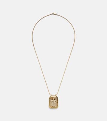 Collier Cross en or 18 ct et diamants | Marie Lichtenberg