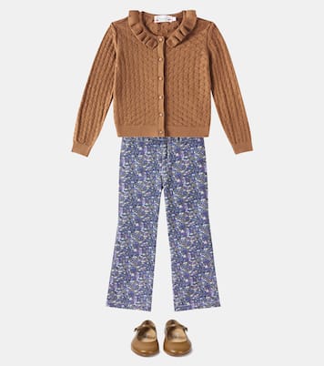 Emy cotton and cashmere cardigan | Bonpoint
