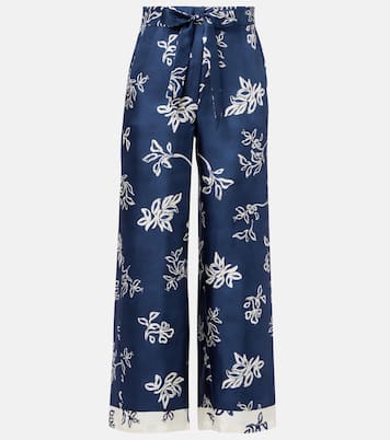 Pantaloni Cinzia a gamba larga in seta | 'S Max Mara