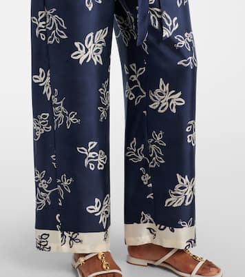 Pantaloni Cinzia a gamba larga in seta | 'S Max Mara