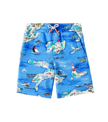 Shorts in cotone con stampa | Scotch & Soda Kids