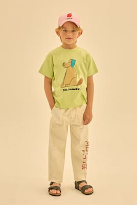 T-shirt in jersey di cotone con stampa | Jellymallow