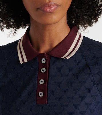 Polo en jacquard de coton | Tory Burch
