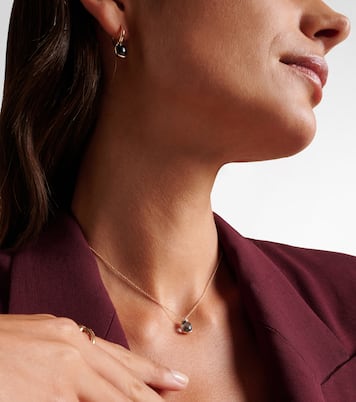 Collier Nudi Mini or rose 18 ct, topazes et diamants | Pomellato