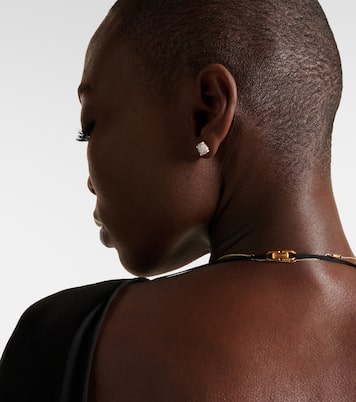 Orecchini Châtelaine® in oro 18kt con diamanti | David Yurman