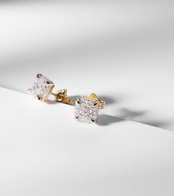 Orecchini Châtelaine® in oro 18kt con diamanti | David Yurman