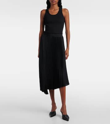 Robe midi en coton | McQueen