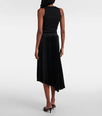 Robe midi en coton | McQueen