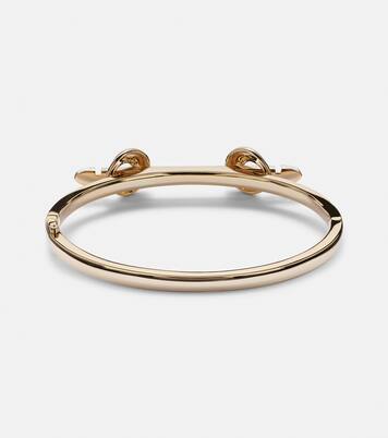 Chakra 18kt gold bracelet with diamonds and quartz | Ananya