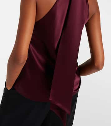 Sienna satin top | Galvan