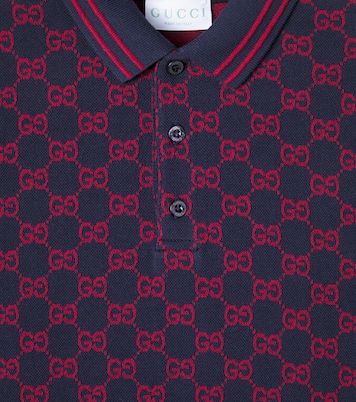 Polo de algodón con GG | Gucci Kids