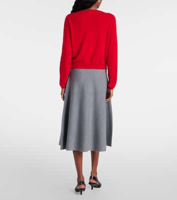 Cardigan in cashmere | Jardin des Orangers