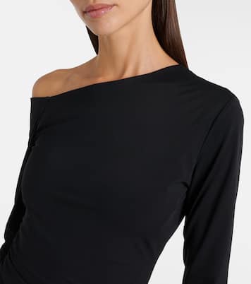 Draped jersey maxi dress | Róhe