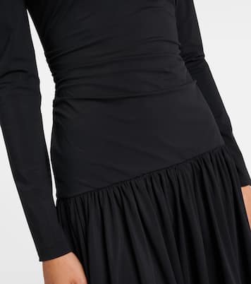 Draped jersey maxi dress | Róhe
