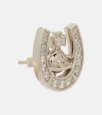 Boucles d’oreilles Mare en argent sterling à ornements | Vivienne Westwood