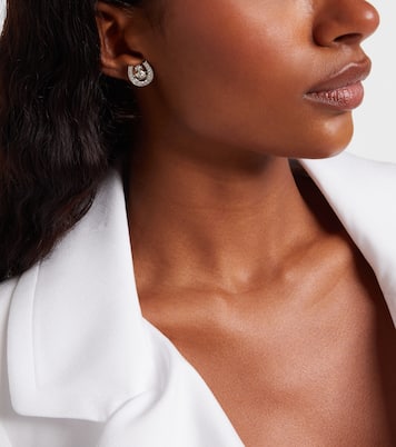 Boucles d’oreilles Mare en argent sterling à ornements | Vivienne Westwood