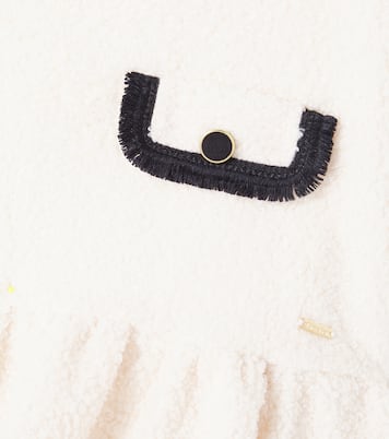 Fringed fleece dress | Patachou