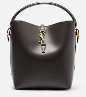 Le 37 Cassandre leather bucket bag | Saint Laurent