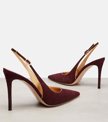 Slingback-Pumps Ribbon Sling 95  | Gianvito Rossi