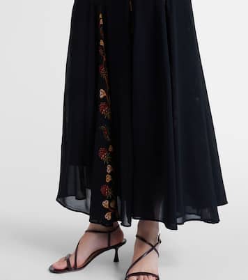 Cutout floral midi dress | Farm Rio