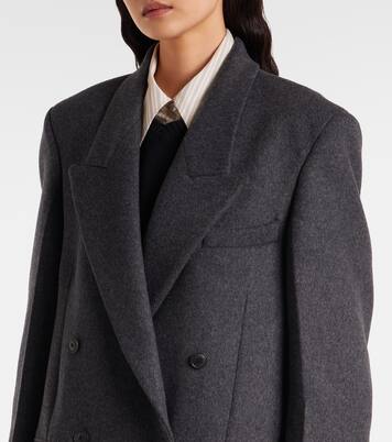 Cappotto doppiopetto in misto lana | Róhe