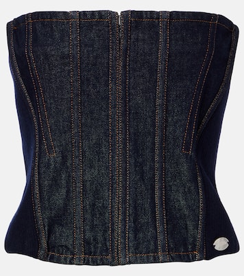 Denim corset | Jean Paul Gaultier