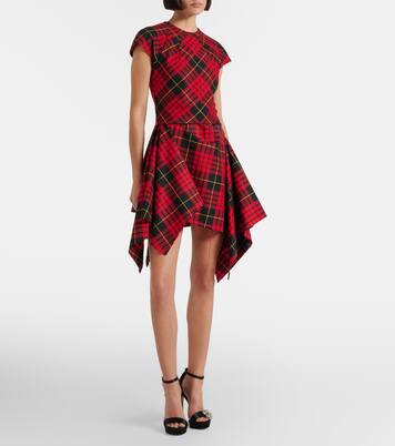 Asymmetric minidress | McQueen