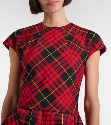 Asymmetric minidress | McQueen