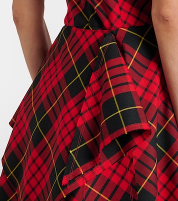 Asymmetric minidress | McQueen