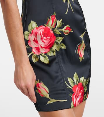 فستان قصير بورود | Dolce&Gabbana