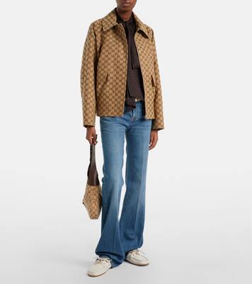 GG leather boat shoes | Gucci