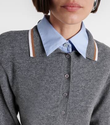 Layered virgin wool polo sweater | Stella McCartney