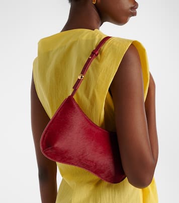 Bisou calf hair shoulder bag | Jacquemus