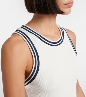 Kirsty ribbed-knit tank top | The Upside