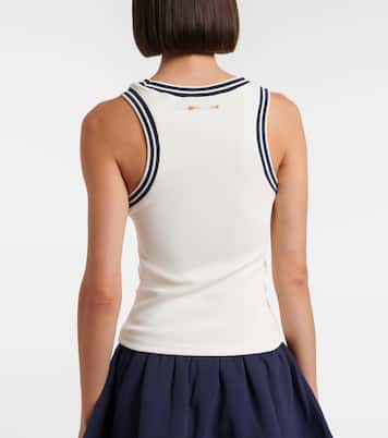 Kirsty ribbed-knit tank top | The Upside