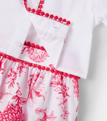 Cotton shirt and skirt set | Patachou