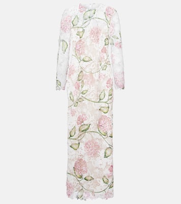 Midikleid aus Spitze | Oscar de la Renta