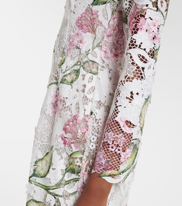 Midikleid aus Spitze | Oscar de la Renta