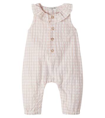 Baby Egina gingham cotton-blend playsuit | 1 + in the Family