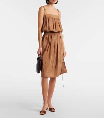 Pantoletten Babylone Cassandre aus Veloursleder | Saint Laurent