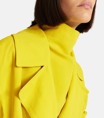 Oversized poplin trench coat | Alaïa