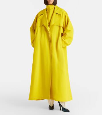 Oversized poplin trench coat | Alaïa