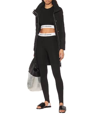 Top cropped in jersey stretch | Rabanne