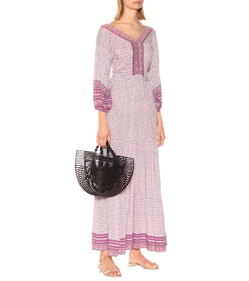 Bedrucktes Maxikleid Mya | Poupette St Barth