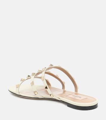 Sandalen Rockstud aus Leder | Valentino Garavani