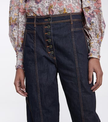 Keaton high-rise tapered jeans | Ulla Johnson