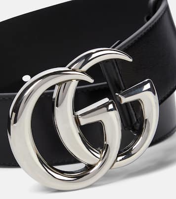 Gucci gg marmont leather belt hotsell